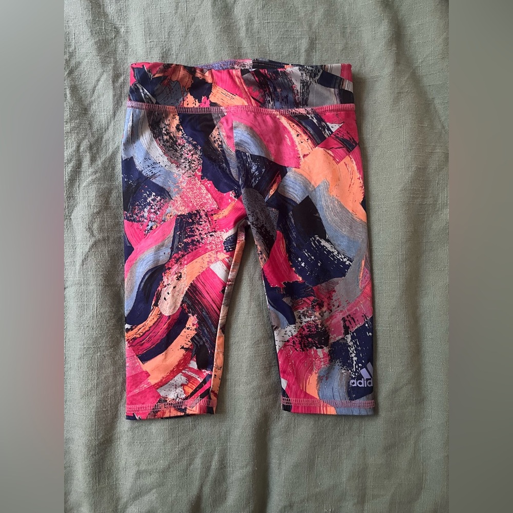 Adidas Toddler Girl Capri Leggings